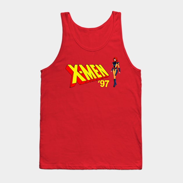 Jean Grey Tank Top by CosmicDesignz 